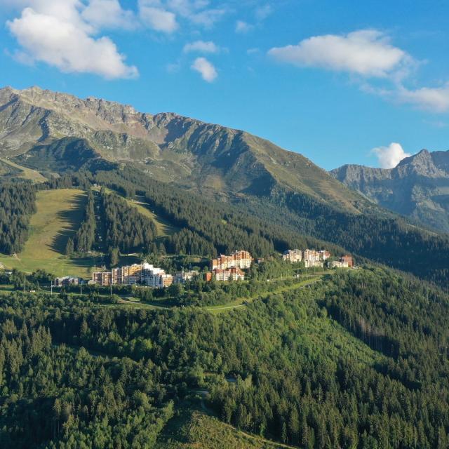 Station de Prapoutel aux 7 Laux en été