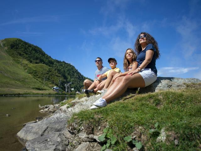 lac des 7 Laux en été