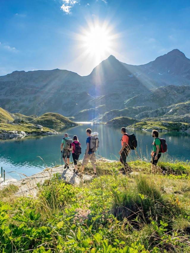 balade autour des lacs des 7 Laux