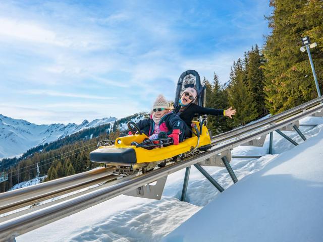 Le Pleynet / Les 7 Laux: plezier voor jong en oud op de Wiz Luge