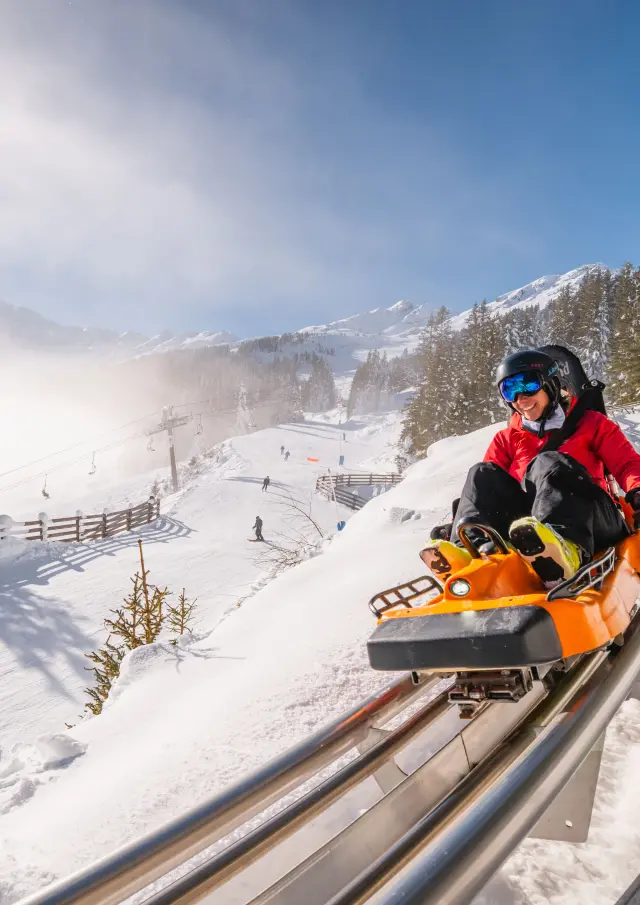 Luge sur rails Alain Doucé aux 7 Laux 2024